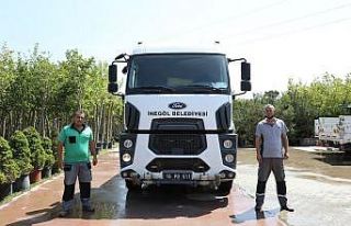 Manavgat’ta görevli personel İnegöl’e döndü