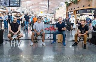 Manga Grubu’ndan İstanbul Havalimanı’nda sürpriz...