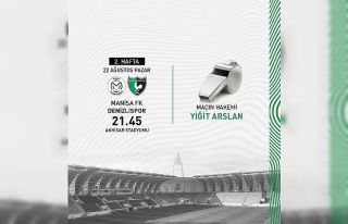 Manisa FK - Denizlispor maçının hakemi belli oldu