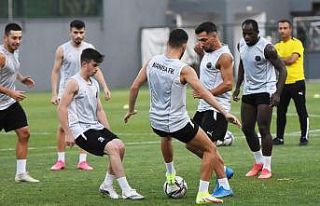 Manisa FK, Gençlerbirliği maçının hazırlıklarına...