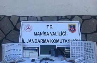 Manisa’da tarihi eser kaçakçılarına operasyon