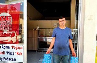 Manisalı simitçiden Milas’taki orman yangını...