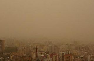 Mardin’de toz fırtınası