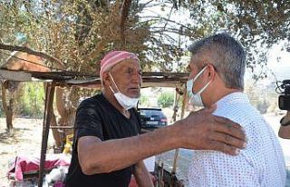 Marmaris Belediyesi, yangın mağdurlarının yanında...