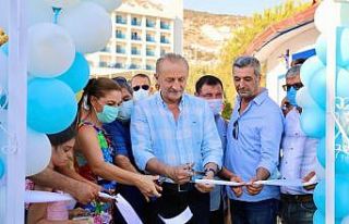 Mavi Mandalya Balık Restaurant düzenlenen tören...