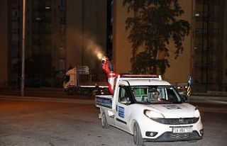 Melikgazi’den haftanın 7 günü ilaçlama
