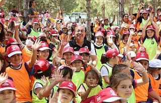 Meram’da çocuklar eğlenerek öğreniyor