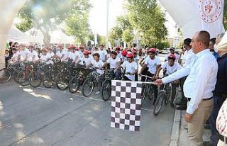 Meram’ın mahallelerinde bisiklet yarışı heyecanı...