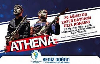 Merkezefendi, Zafer Bayramını Athena ile kutlayacak