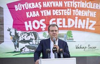 Mersin’de büyükbaş hayvan yetiştiricilerine...
