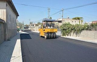 Mersin’de yol çalışmaları sürüyor