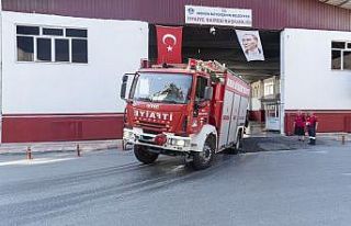 Mersin’den yangınla mücadele eden Muğla ve Antalya’ya...