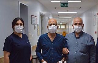 Mesane tümöründen başarılı operasyonla kurtuldu