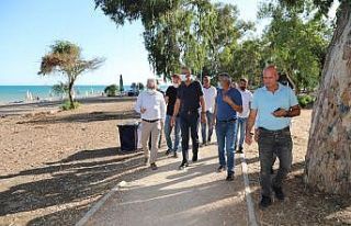 Mezitli Belediyesinden bir halk plajı daha