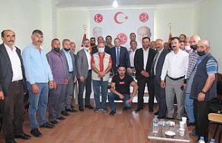 MHP Erzurum İl Başkanı Karataş’tan ilçe ziyareti