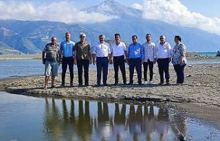 Milletvekili Hüseyin Yayman Mileyha sulak alanda...