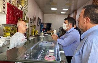 Milletvekili Tutdere, esnaflarla bir araya geldi