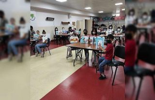 Miniklerden deprem tatbikatı