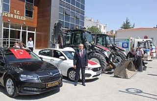 Mucur Belediyesi araç parkını güçlendirdi