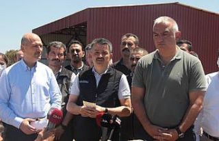 Muğla yangını ile ilgili Bakanlardan ortak açıklama