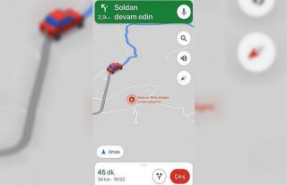 Muğla’daki yangınlar navigasyon uygulamalarına...