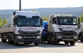 Muğla’dan Kastamonu’ya 6 TIR, 2 kamyon yardım
