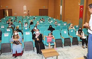 Mutlu evliliğe ilk adım projesinde eğitimler devam...