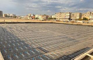 Nusaybin Kapalı Semt Pazarı Projesi çalışmalarında...