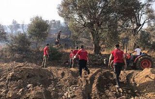 OBAK 3 gündür yangın bölgesinde vatandaşlara...