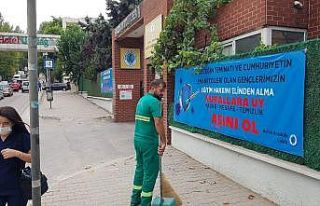 Öğrencilerden aşı mesajı