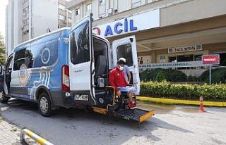 Olimpiyatlara hazırlanan milli sporcu, engelsiz taksi...