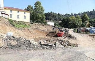 Ordu’da 20 yıllık heyelan engellenecek
