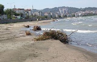 Ordu’da deniz selden aldıklarını geri verdi