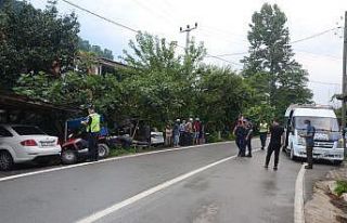 Ordu’da trafik kazası: 2 yaralı