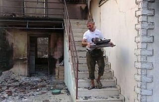 Orman yangınında arkadaşına yardıma gitti, döndüğünde...