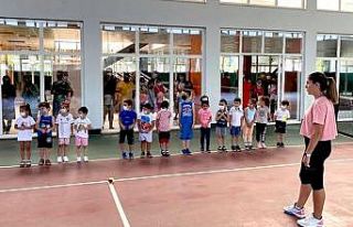 Osmangazi’de tenisin genç yetenekleri seçildi