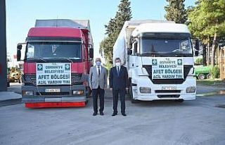 Osmaniye Belediyesi’nden Sinop Ayancık’a yardım...