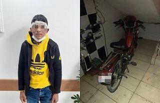 Osmaniye’de motosiklet çalan zanlı gözaltına...