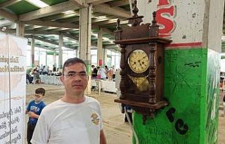 Osmanlıdan kalma 140 yıllık saat tıkır tıkır...