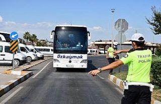 Otobüs sürücülerine takograf denetimi