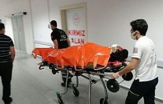 Otomobil ile duvara çarpan alkollü sürücü yaralandı