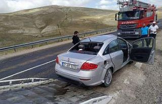 Otomobil takla attı: 1’i ağır 4 yaralı