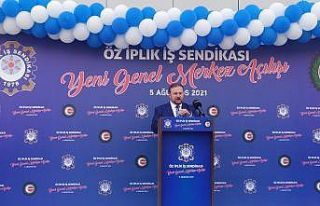 Öz İplik-İş yeni hizmet binası törenle açıldı