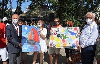 Özel Çocuklar el becerilerini sergiledi