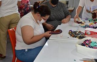 Özel çocuklara seramik ve el sanatları eğitimi