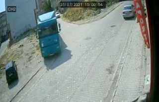 (Özel) Esenyurt’ta hafriyat kamyonu faciasından...