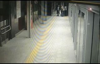 (Özel) İstanbul metrosunda intihar ihbarına giden...