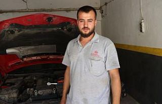 (ÖZEL) Motosikletini satacağı gün, dükkanının...