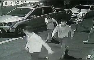 (Özel) Şişli’de dehşet anları kamerada