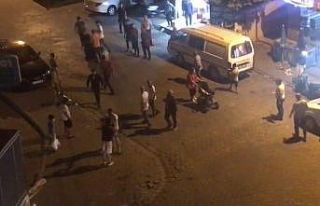 (ÖZEL) Sokak ortasında bıçaklı tekme tokat ’velayet’...